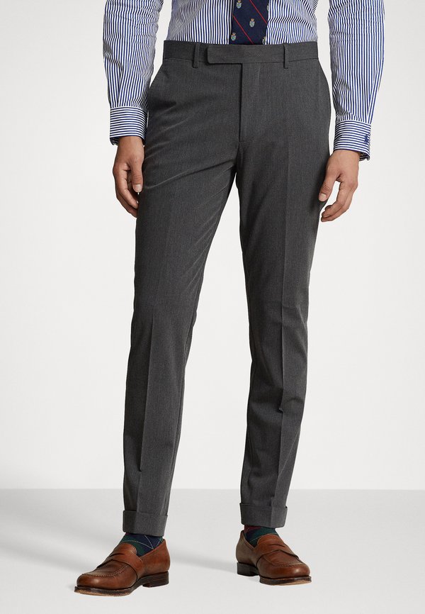 PERFORMANCE STRETCH TWILL SUIT TROUSER - Trousers - charcoal