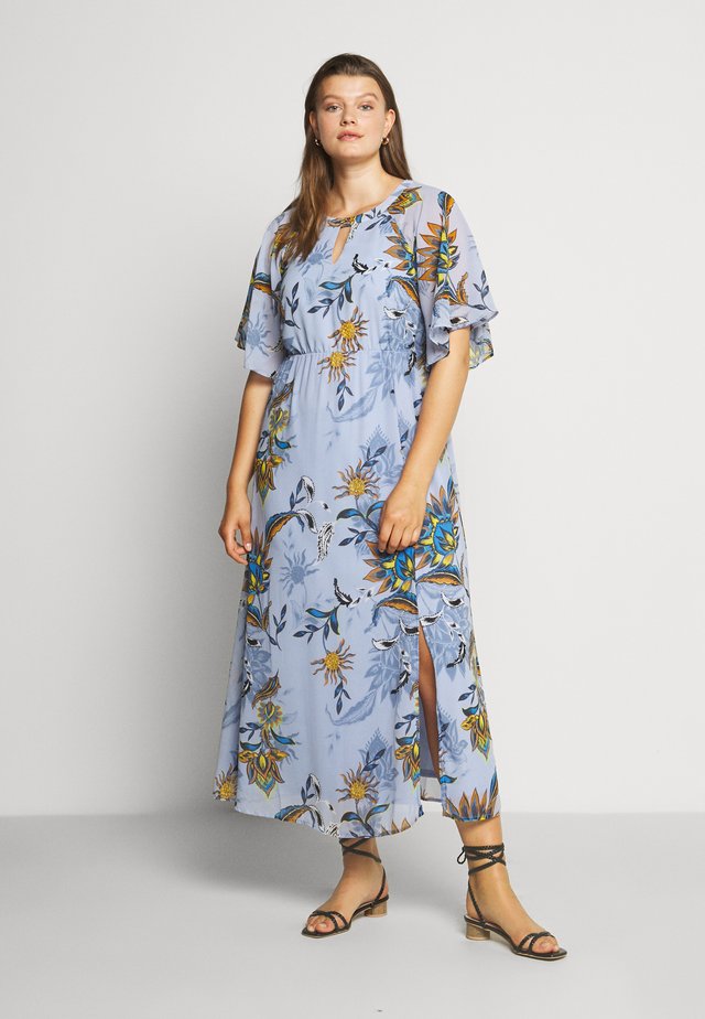 JRSHIRIAMIA SLEEVE DRESS - Hverdagskjoler - zen blue