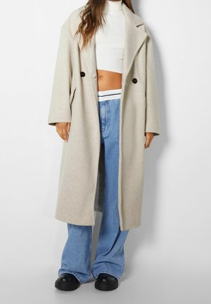 Klassisk frakke - sand