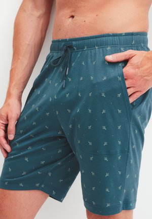 RMX SLEEP FREE BERMUDAS MIT SEITENTASCHEN - Pyjamabroek - deep petrol