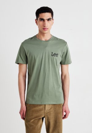 MEDIUM WOBBLY TEE - T-shirt basic - olive stone
