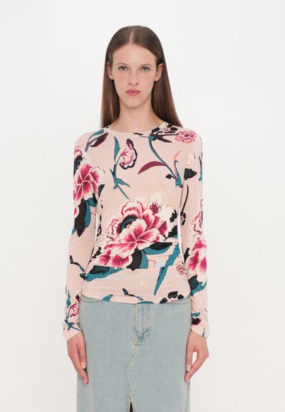 Diane von Furstenberg LONG SLEEVE SHIRT - Langarmshirt - light pink
