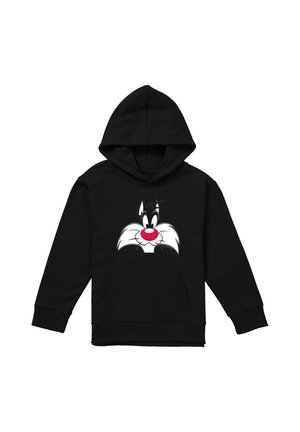 Looney Tunes, LOONEY TUNES SYLVESTER FACE UNISEX - Kapuzenpullover - black