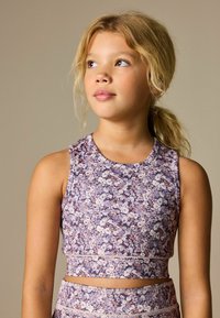 Unselected, lilac purple floral