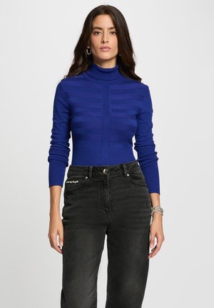 LONG SLEEVE TURTLENECK - Maglione - bleu pétrole