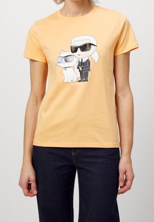 T-shirts print - orange