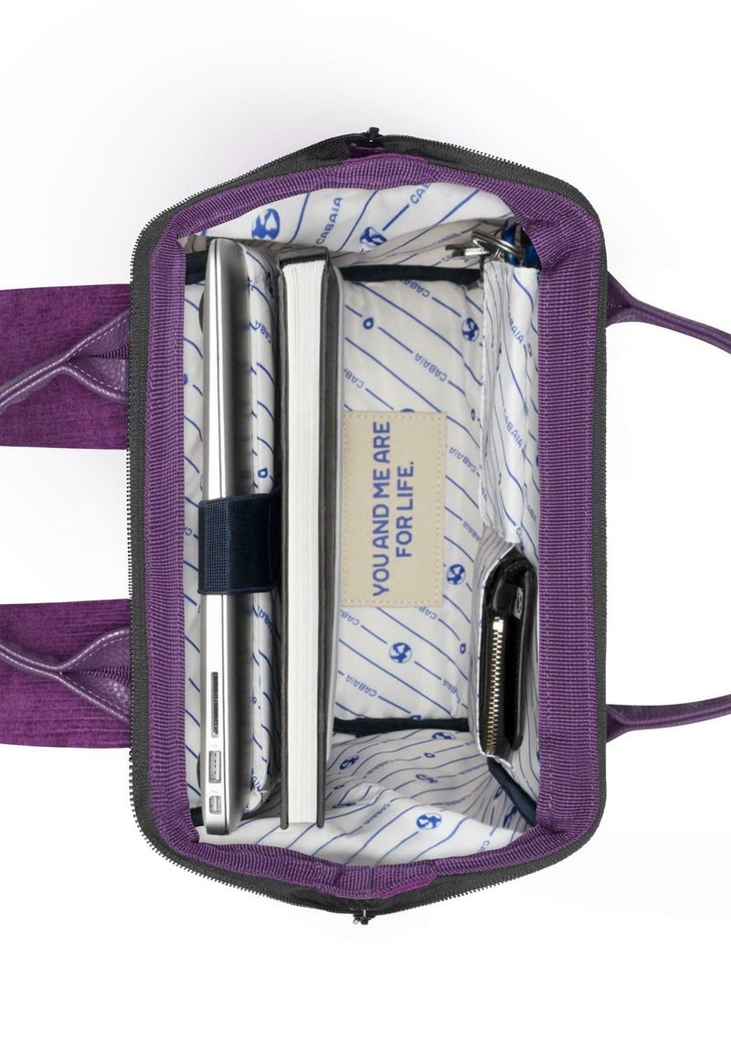 Sac à Dos Wexford Basic Violet Et Noir - Bretelles Rembourrées - 17x12x5.5 Pouces