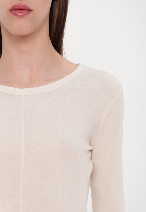 VINCITA - Long sleeved top - bianco avorio3