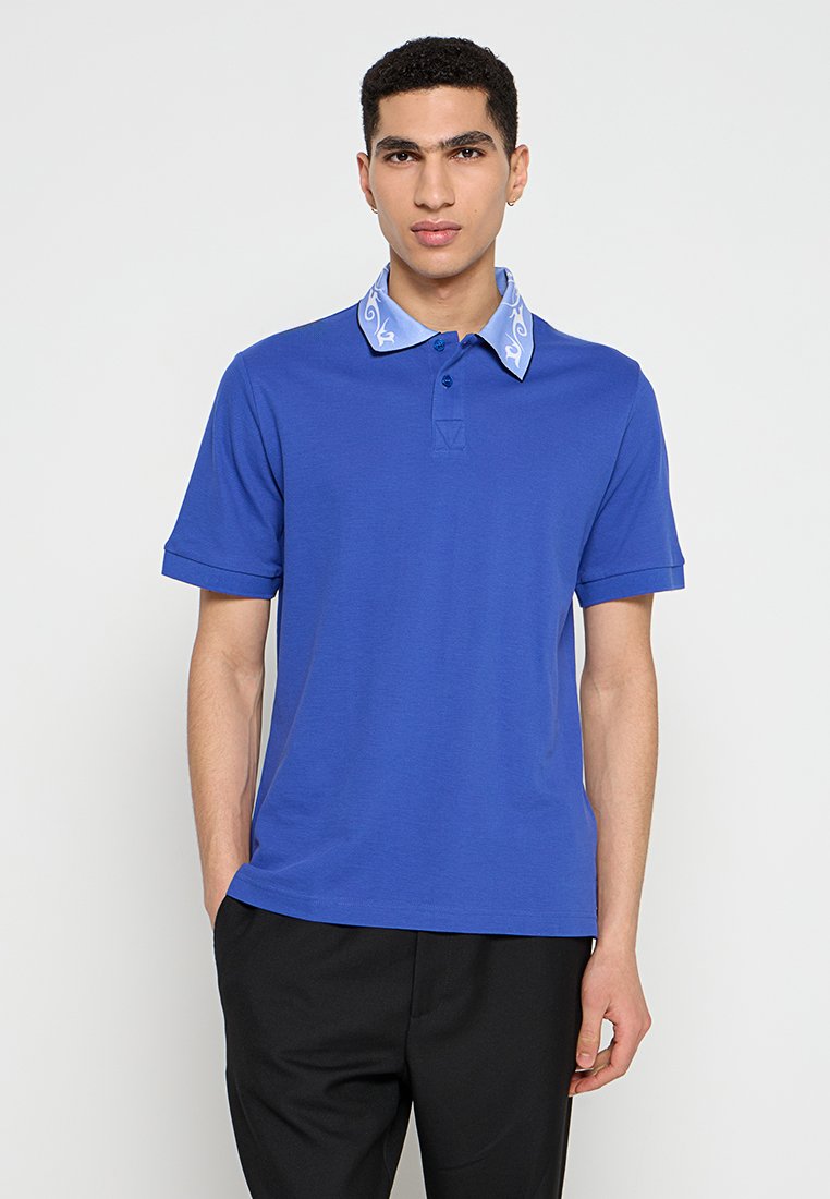 Versace Jeans Couture Poloshirt blauw Versace Jeans Couture Poloshirt blauw