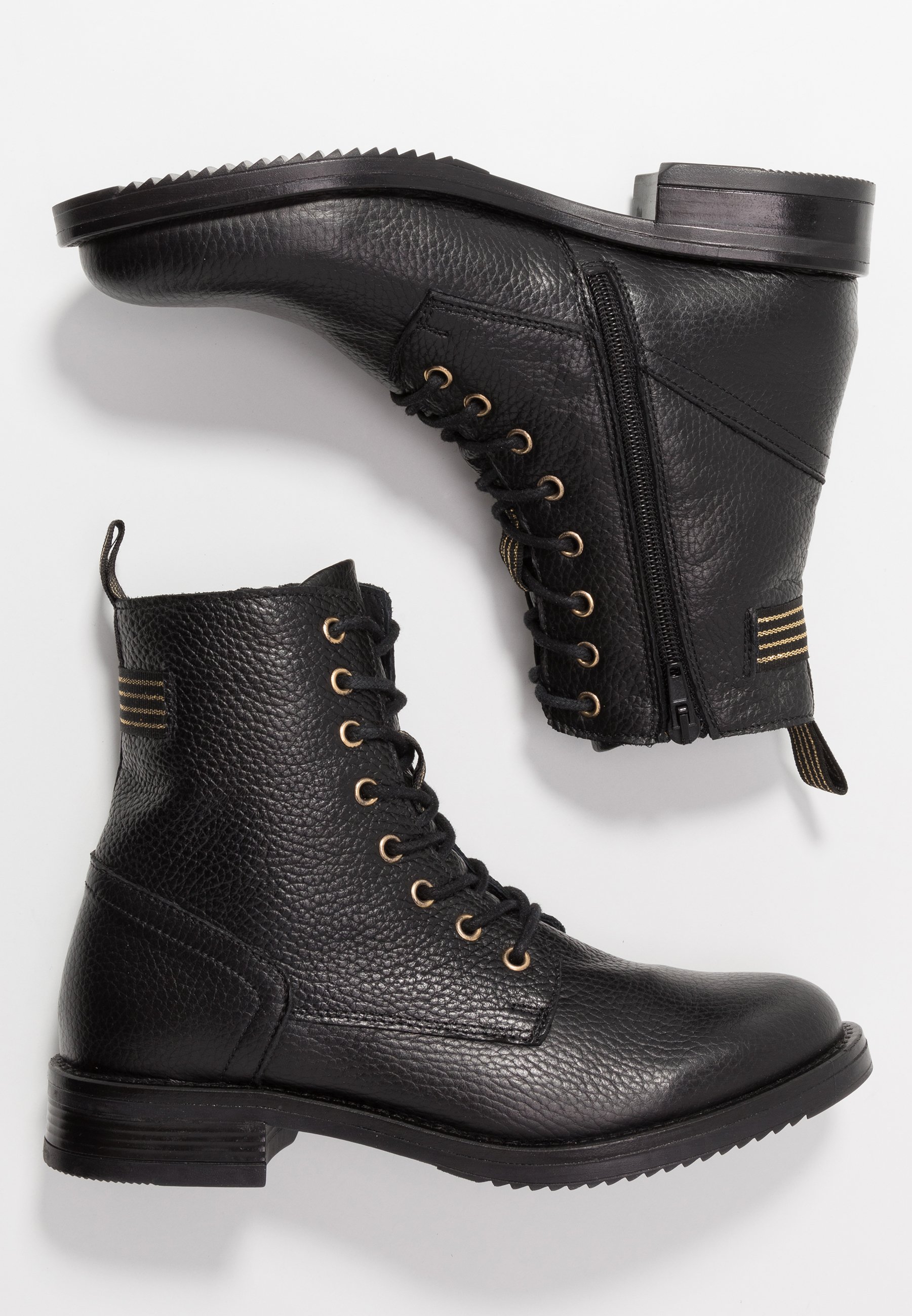Anna Field LEATHER ANDREAS - Snørestøvletter - brown Anna Field LEATHER ANDREAS - Snørestøvletter - brown