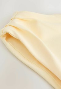 Next ONE SHOULDER RUCHED - Toppi - lemon yellow