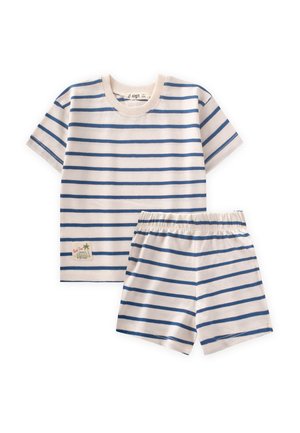 STRIPED SET - Lühikesed püksid - blue