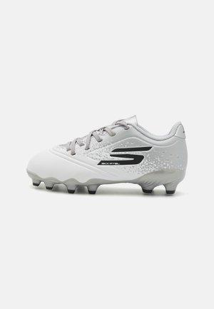 JR CRIB FG - Scarpe da calcetto con tacchetti - white/silver