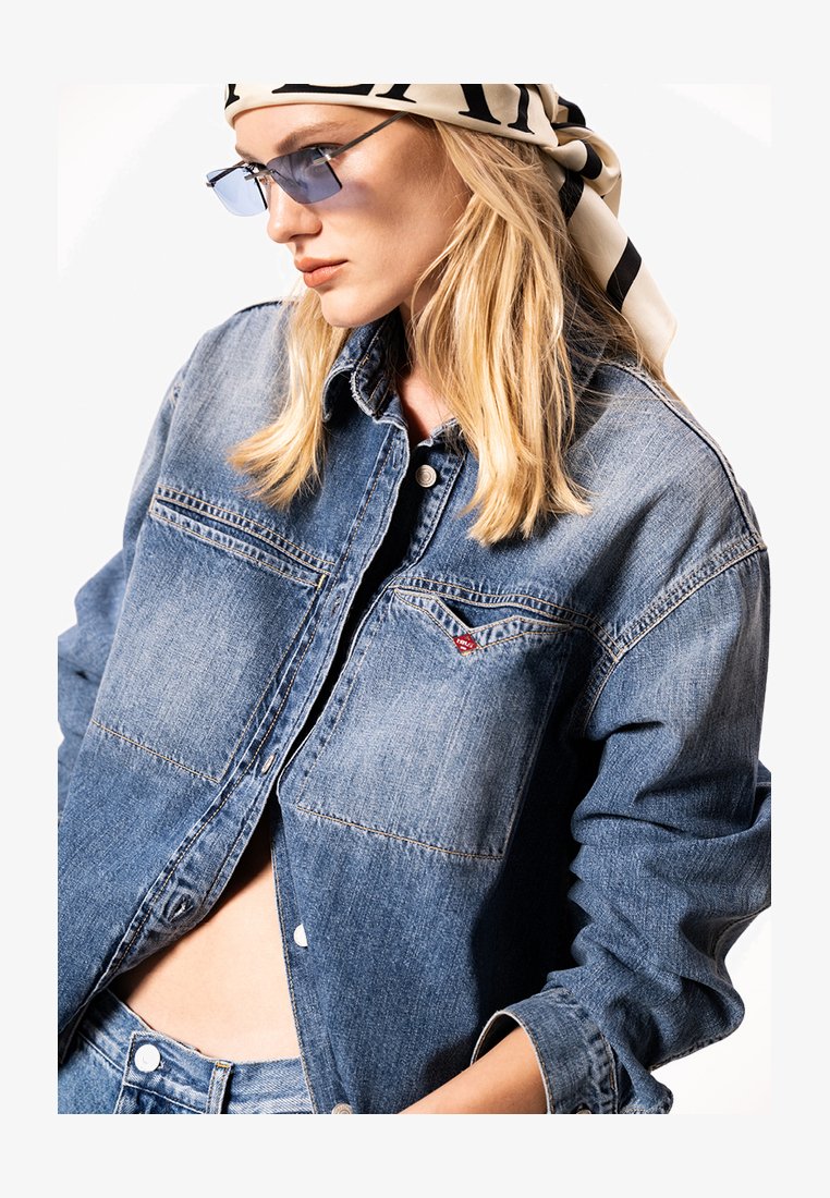 Camicia Donna Replay In Cotone, Maniche Lunghe, Vestibilità Oversize, Lavaggio Delicato 30°