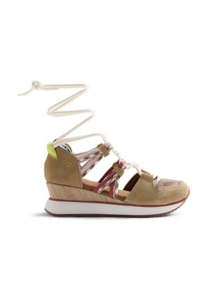 RONGAI - Zapatos de salón con cordones - camel