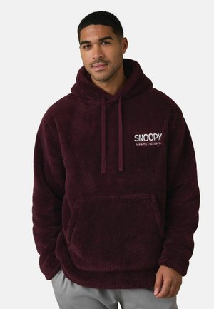 EMBROIDERED  - Hoodie - burgundy red
