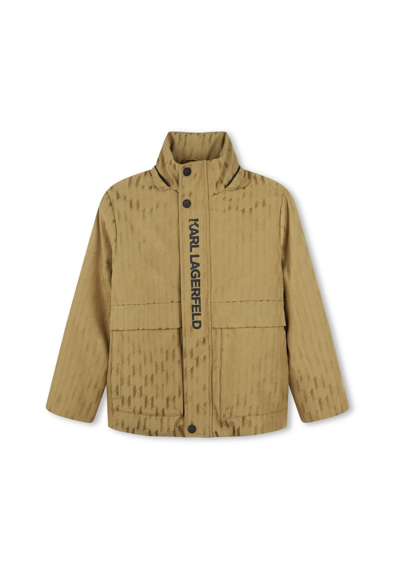 KARL LAGERFELD KIDS Outdoorjas bruin KARL LAGERFELD KIDS Outdoorjas bruin