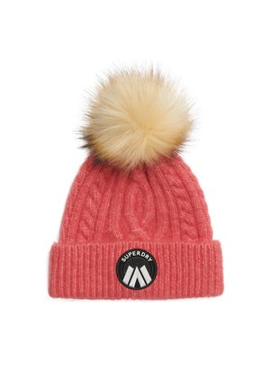 CABLE LUXE  - Gorro - cord pink