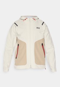 UNSTOPPABLE JACKET - Outdoorjas - summit white/city khaki/black