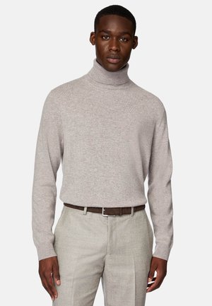 POLO NECK - Džemper - taupe
