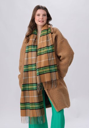 FRAAS, PLAID KARO CASHMINK - Sciarpa - camel brush