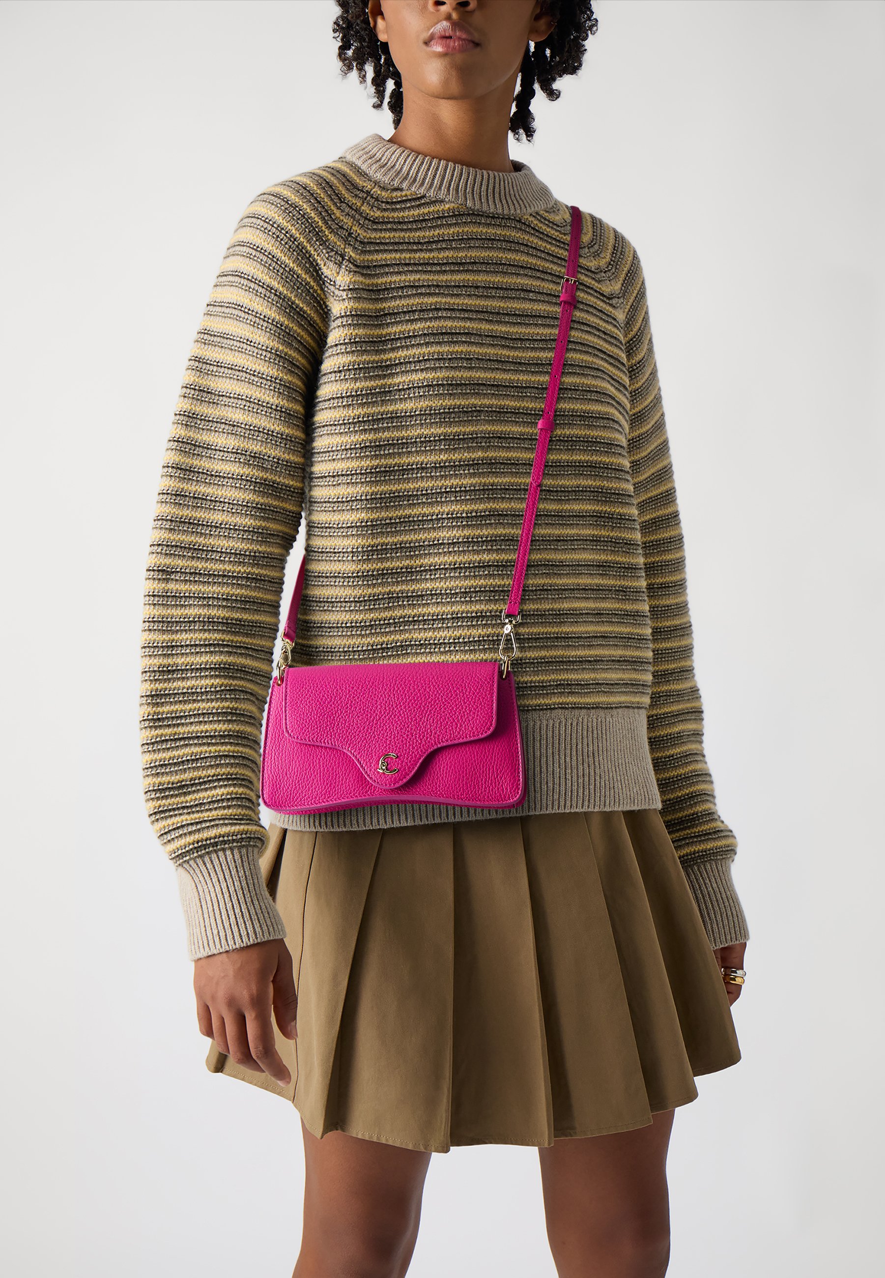 Coccinelle COCCINELLE C-ME - Cross body bag - new fucsia/pink