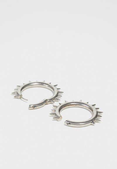 Alan Crocetti LOOPHOLE SPUR EAR SET UNISEX - Náušnice - silver-coloured