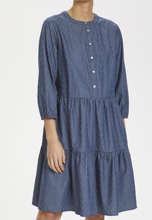 Vardagsklänning - dark-blue denim