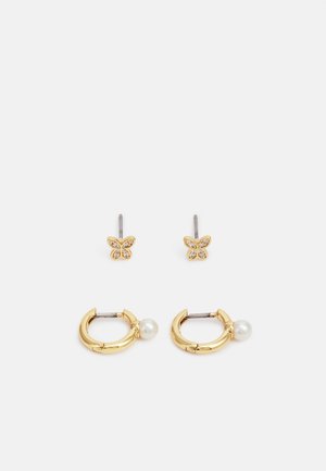 HOPE EARRINGS SET - Earrings - cream multi/gold-coloured