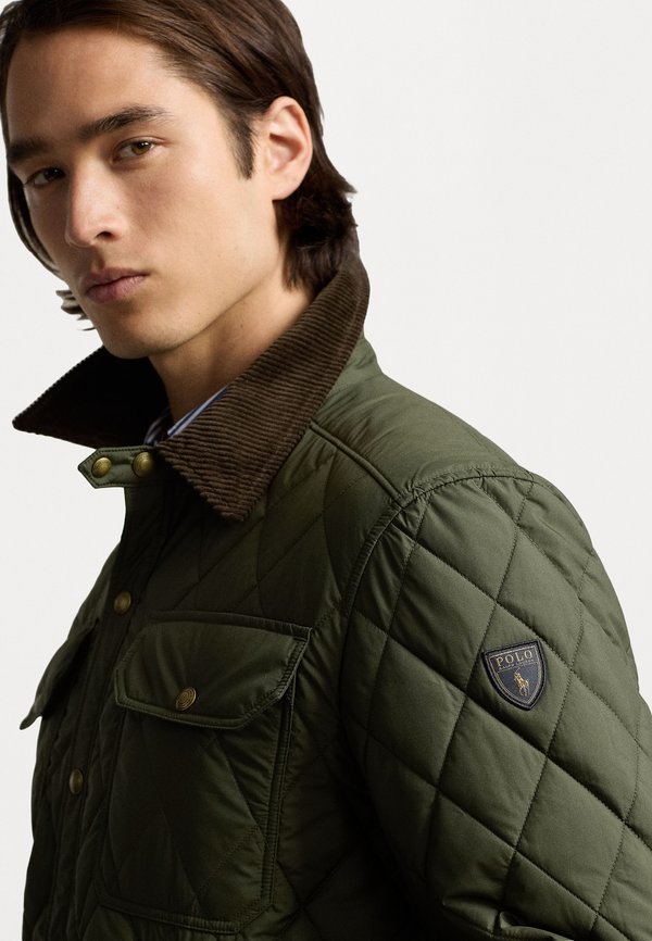 QUILTED JACKET - Light jacket - company olive3