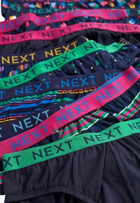 Next TEN PACK - Boxer alsónadrág - navy spot stripe