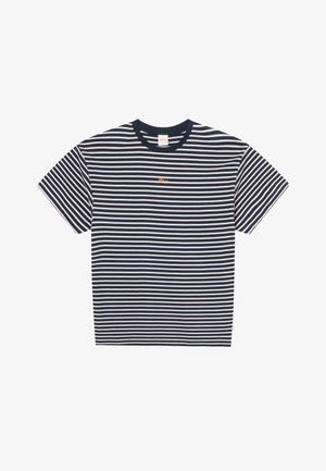 BLKVIS, STRIPED TEE - T-shirt imprimé - blueberry