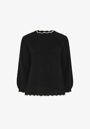 Yours Clothing, PLUS SIZE JUMPERS - Maglione - black