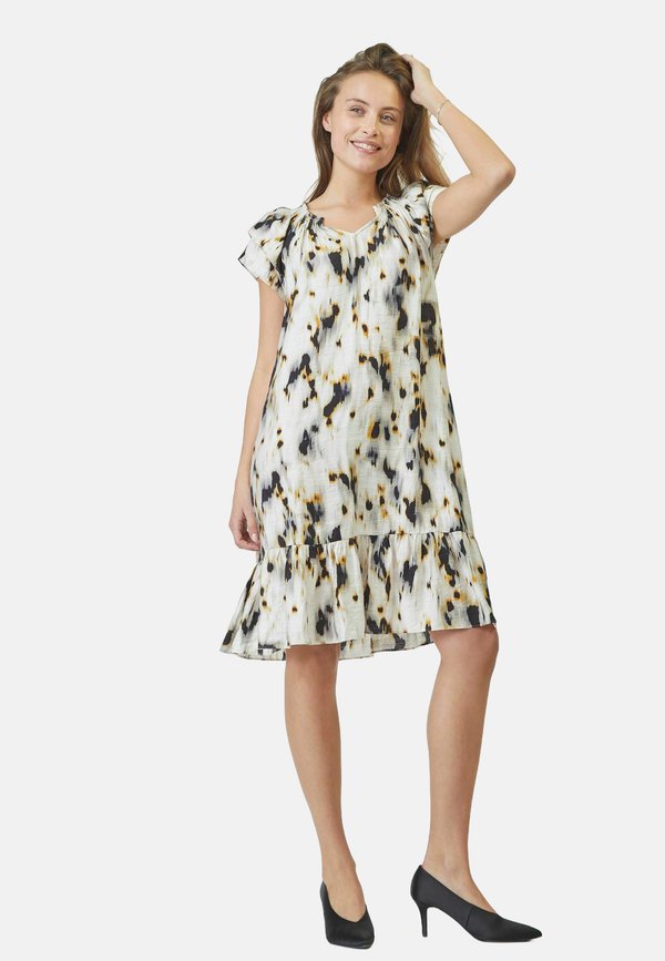 SUNRISECC CROP ELISA DRESS - Freizeitkleid - bone