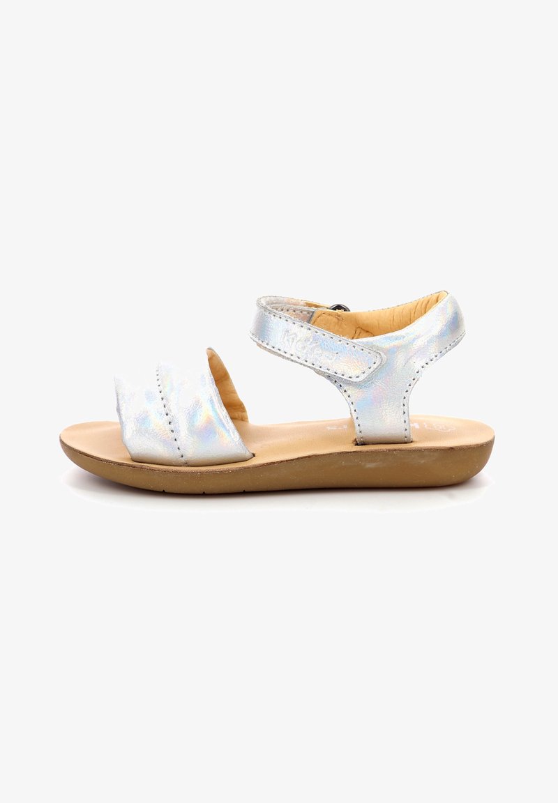 Kickers KICKPUFF UP - Scarpe primi passi - argent