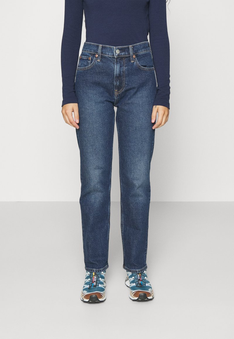GAP Petite CEBU Jeans straight leg dark indigo/mørkeblå denim