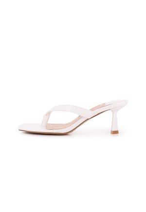 Sandalias de dedo - blanco