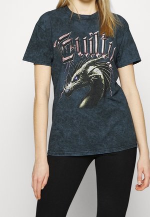T-shirt imprimé - black