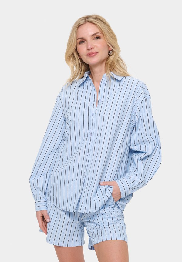 KEELYSZ - Hemdbluse - airy ombre ice stripe