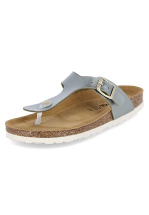 ZEHENTRENNER - T-bar sandals - grün