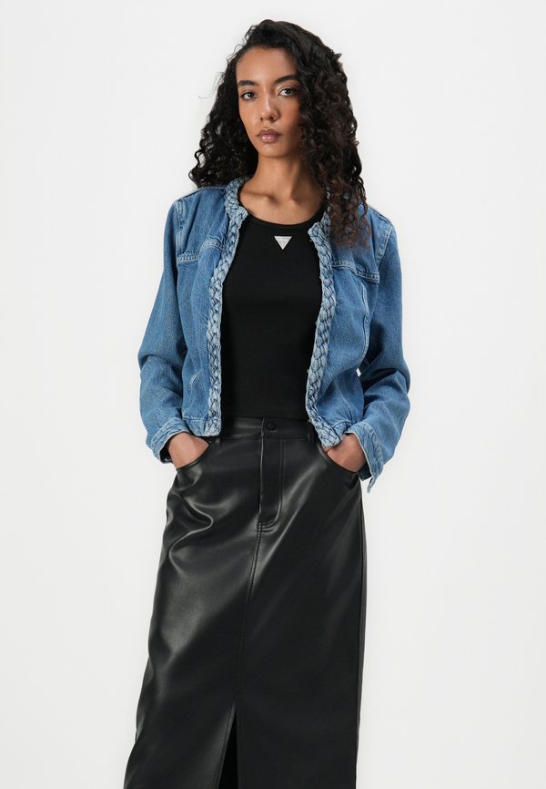 JULIANA JACKET BRAIDED - Denim jacket - formentera2