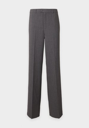 Vero Moda Tall, VMTEXAS STRAIGHT PANT - Pantalones - dark grey melange
