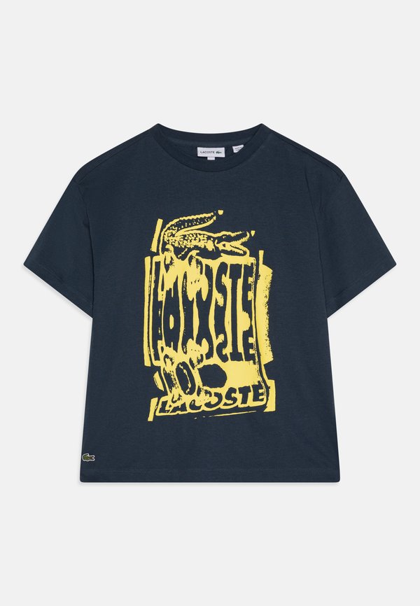 UNISEX - Print T-shirt - petrol