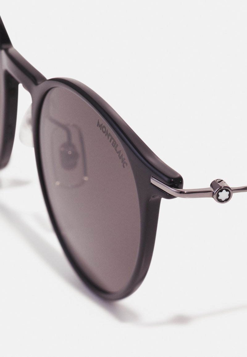 Mont Blanc Sonnenbrille - black/ruthenium/grey/schwarz - Zalando.de ディズニーファンキャップ