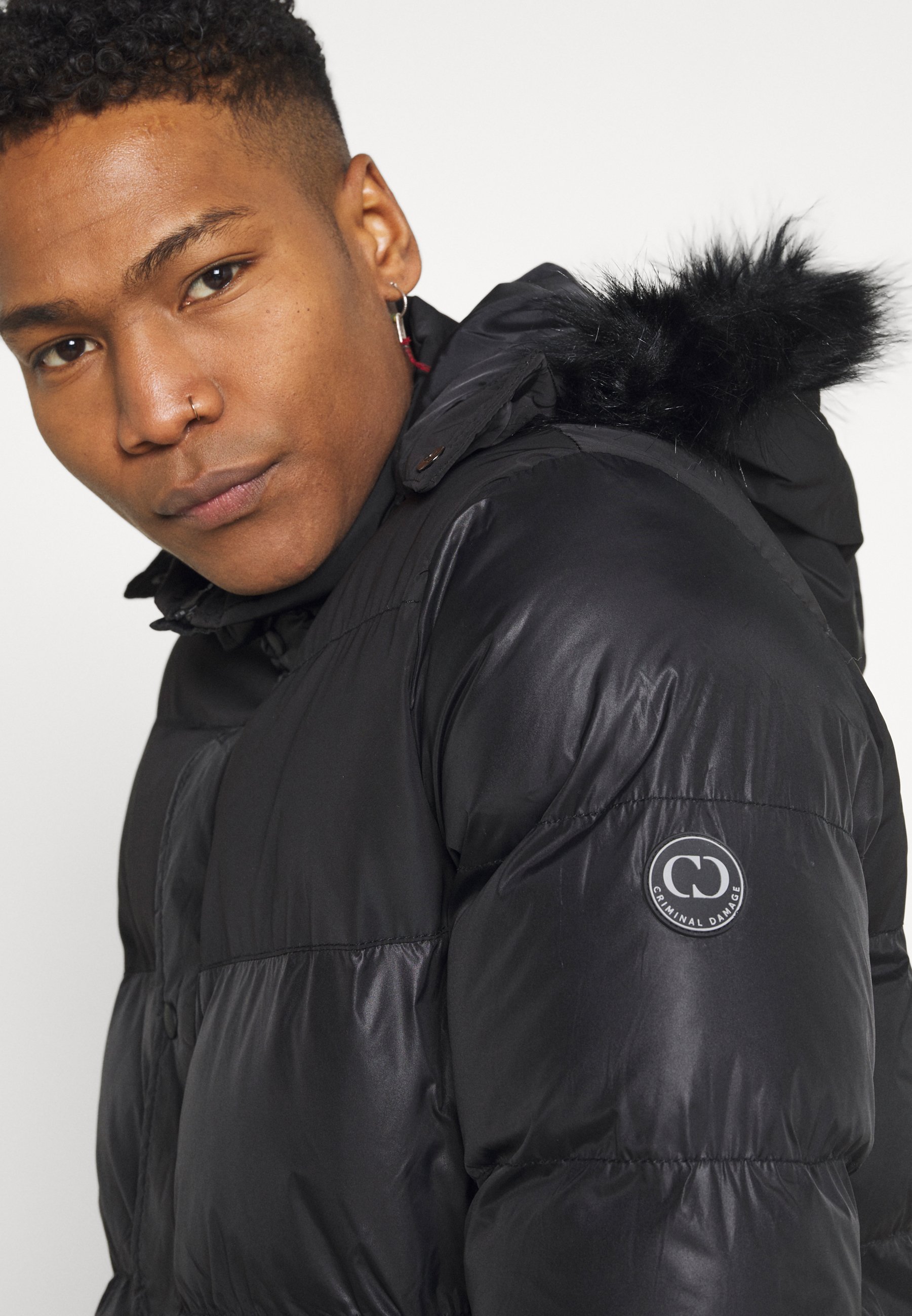 criminal damage puffer jacket