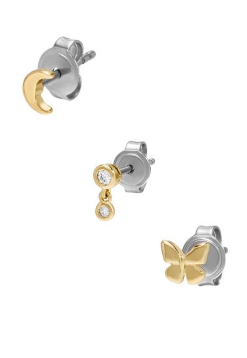 S925 Set di orecchini a cerchio classici a forma di baguette a goccia – ® EUROPE