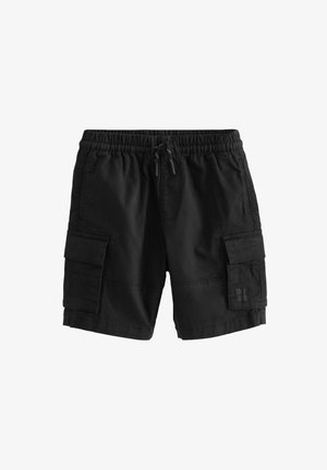 REGULAR FIT - Pantalones cargo - black