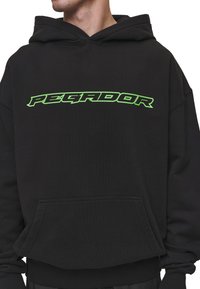 Pegador ALDEN OVERSIZED HOODIE - Kapucnis pulóver - washed black