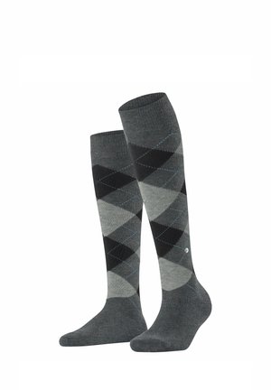 QUEEN  - Kniekousen - grey melange