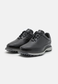 adidas Golf MODERN CLASSIC 80 SPIKELESS - Golfskor - core black/dark silver metallic/grey